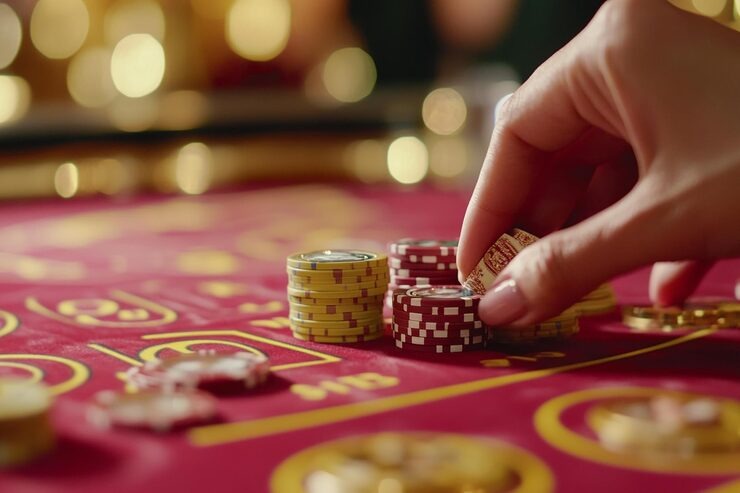 Game rules reference guide showing blackjack hand rankings and payout tables